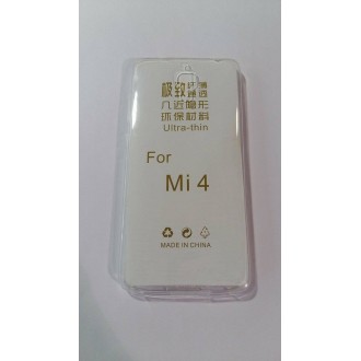 Силиконов калъф за Xiaomi MI4 0,3 mm. прозрачен